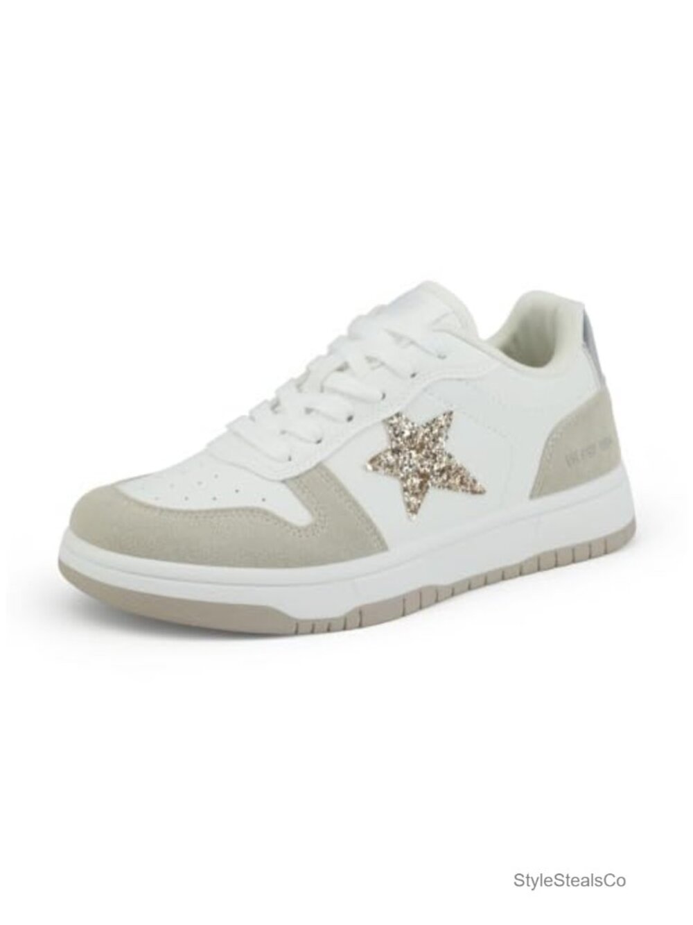 Women's Fashion Sneakers Lace Up Low Top Cute Trendy Comfortable Court Shoes